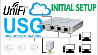 Configuring a Unifi Security Gateway USG  English Version [upl. by Neelloc]