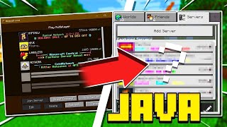 MINECRAFT JAVA amp BEDROCK CROSSPLAY SERVERS TO JOIN [upl. by Spevek]