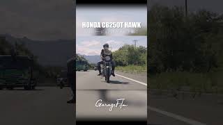 HONDA CB250T HAWK  バブ 旧車【ShortFilm】 [upl. by Edrock623]