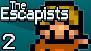 OH NO IM DUMB  The Escapists  Part 2 [upl. by Ennasor502]