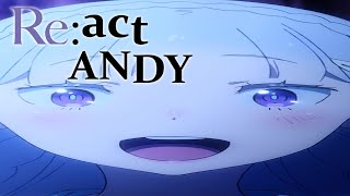 Emilia Moment  ReZero Season 3 Episode 8  React Andy [upl. by Blaise97]