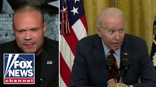 Dan Bongino reacts to Bidens creepy whispering news conference [upl. by Israeli]