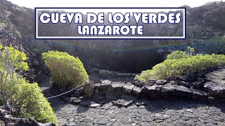 Lanzarote  Cueva de los Verdes ► The Green Cave ► In 4k [upl. by Trudie]