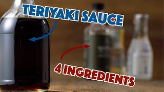 4 Ingredient DIY Teriyaki Sauce Recipe  Glen And Friends Cooking [upl. by Hamachi]