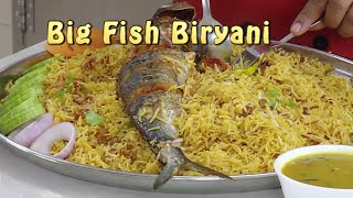 Vanjaram Fish Biryani  Big Fish Biryani [upl. by Yasmine145]