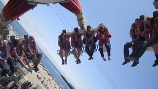 Fireball onride HD POV Santa Cruz Beach Boardwalk [upl. by Enailil980]