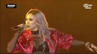 CL  나쁜 기집애  HELLO BITCHES amp 2NE1  FIRE  내가 제일 잘 나가 in 2015 MAMA [upl. by Melanie985]