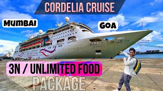 Mumbai to Goa Cordelia Cruise😍  Just 15K  Indian Vlogger🔥Part  2 [upl. by Arturo]