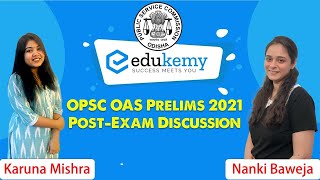 OPSC Odisha Administrative Services OAS Prelims 2021  Paper Analysis and Discussion [upl. by Norven354]