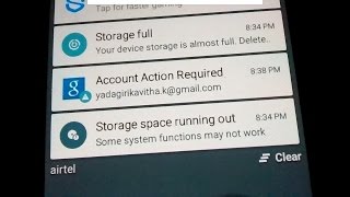 How to fix storage space running out Samsung galaxy j2 and also all samsung devices [upl. by Stacey]