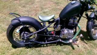 Honda Rebel Chopper Bobber [upl. by Noiroc159]