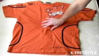 Metody na składanie koszulki  How to fold TShirt [upl. by Eustis266]