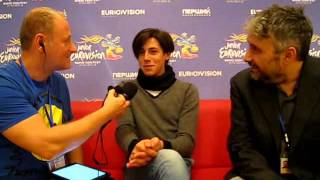 JESC 2013 Interview with Michele Perniola from San Marino [upl. by Gnad]