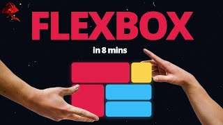 Learn Flexbox CSS in 8 minutes [upl. by Grindle]