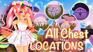 💎FREE DIAMONDS💎 All CHEST LOCATIONS in Diamond Beach EASY TO FOLLOWRoyale High Summer 2021 [upl. by Winifred409]