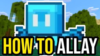 How To Get amp Use The Allay In Minecraft [upl. by Niwle]