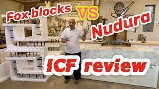 ICF Review Fox Blocks vs Nudura [upl. by Lliw750]