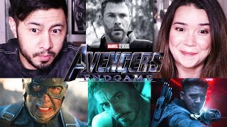 AVENGERS ENDGAME  Official Trailer  Reaction [upl. by Yngad]