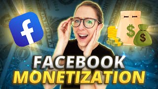 Facebook Monetization How to Make Money From Facebook [upl. by Yrelav]