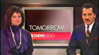 Lester Holt in 1985 WCBSTV Complete Newscast [upl. by Lyndon]