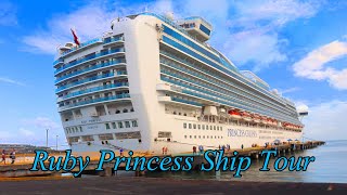 Ruby Princess Cruise Ship Tour [upl. by Obadiah]