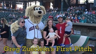 Greg Zuerleins First Pitch [upl. by Watanabe]