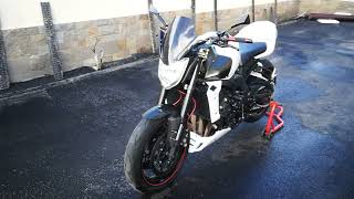 Yamaha FZ1N Yoshimura full exhaust  carbon [upl. by Nipsirc]