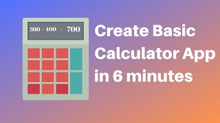 How to make a calculator in MIT App Inventor 2 [upl. by Caspar]