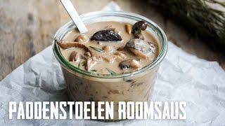 Paddenstoelen roomsaus  basis sauzen maken [upl. by Bluefarb999]