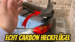 Neuen Echt Carbon Heckspoiler von AeroDynamics verbaut  BMW M4 F82 [upl. by Ahseiym51]