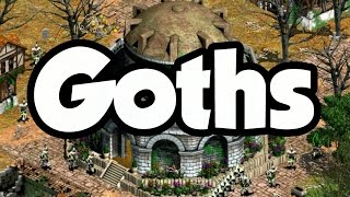 Goths Overview AoE2 [upl. by Gnoix]