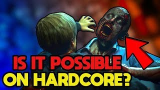 Is it Possible to Kill EVERY ENEMY on Hardcore Mode in Resident Evil 2 [upl. by Trude729]