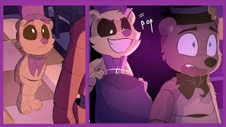 Ask Springtrap and Deliah Creator  Ask Goldie Anything Part 5【 FNAF Comic Dub 】 [upl. by Meilen208]