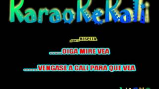 GUAYACAN  OIGA MIRE VEA karaoke completa [upl. by Grady970]