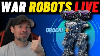 War Robots Time Drops  Orochi  WR Champion league Gameplay Live [upl. by Docia]