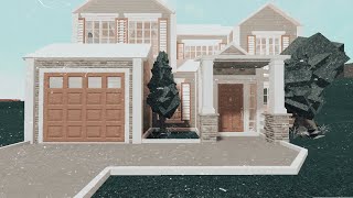 Aesthetic Family Home  Bloxburg [upl. by Leighton163]