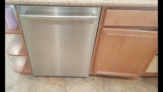 Bosch Dishwasher Installation SHXM4AY55N 100 Series [upl. by Suinuj]