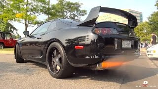 1600HP Toyota Supra 2Step Revs  Acceleration [upl. by Kcirderfla]