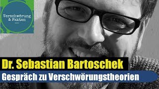 ANKÜNDIGUNG Dr Sebastian Bartoschek im Gespräch zu Verschwörungstheorien mit Soziologe Maze [upl. by Kone]