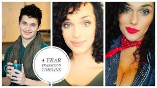 4 Year Male to Female Transition Timeline  Chloe M [upl. by Yorgen]