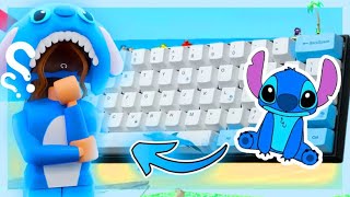 BEATING TEAMERS AS STITCH KEYBOARD ASMR Murder Mystery 2 [upl. by Ibmab441]