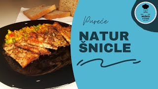 Pureće Natur Šnicle  Recept Muško u Kuhinji [upl. by Ario]