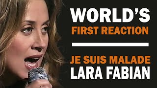 Worlds first reaction  Je suis malade  Lara Fabian [upl. by Sawyor]