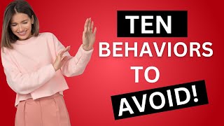 10 behaviors to avoid  JOE NAVARRO [upl. by Hunfredo]