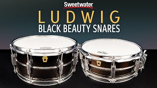 Ludwig Black Beauty Snare Drum Demo [upl. by Cody]