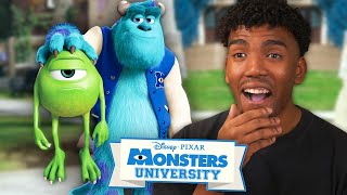 MONSTERS UNIVERSITY IS TOO FUNNY Movie Reaction [upl. by Cavan]