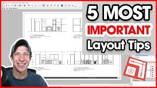 5 MOST IMPORTANT TIPS for Modeling for Layout in SketchUp [upl. by Kling46]