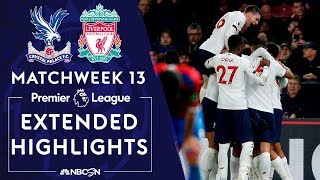 Crystal Palace v Liverpool  PREMIER LEAGUE HIGHLIGHTS  112319  NBC Sports [upl. by Peppy]