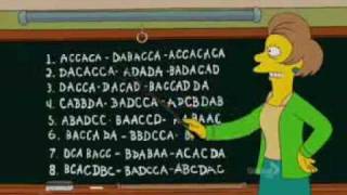 The Simpsons  on national testing [upl. by Adolphe]