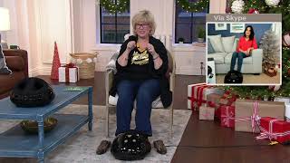 HoMedics Shiatsu Air Pro Foot Massager with Heat on QVC [upl. by Bez]